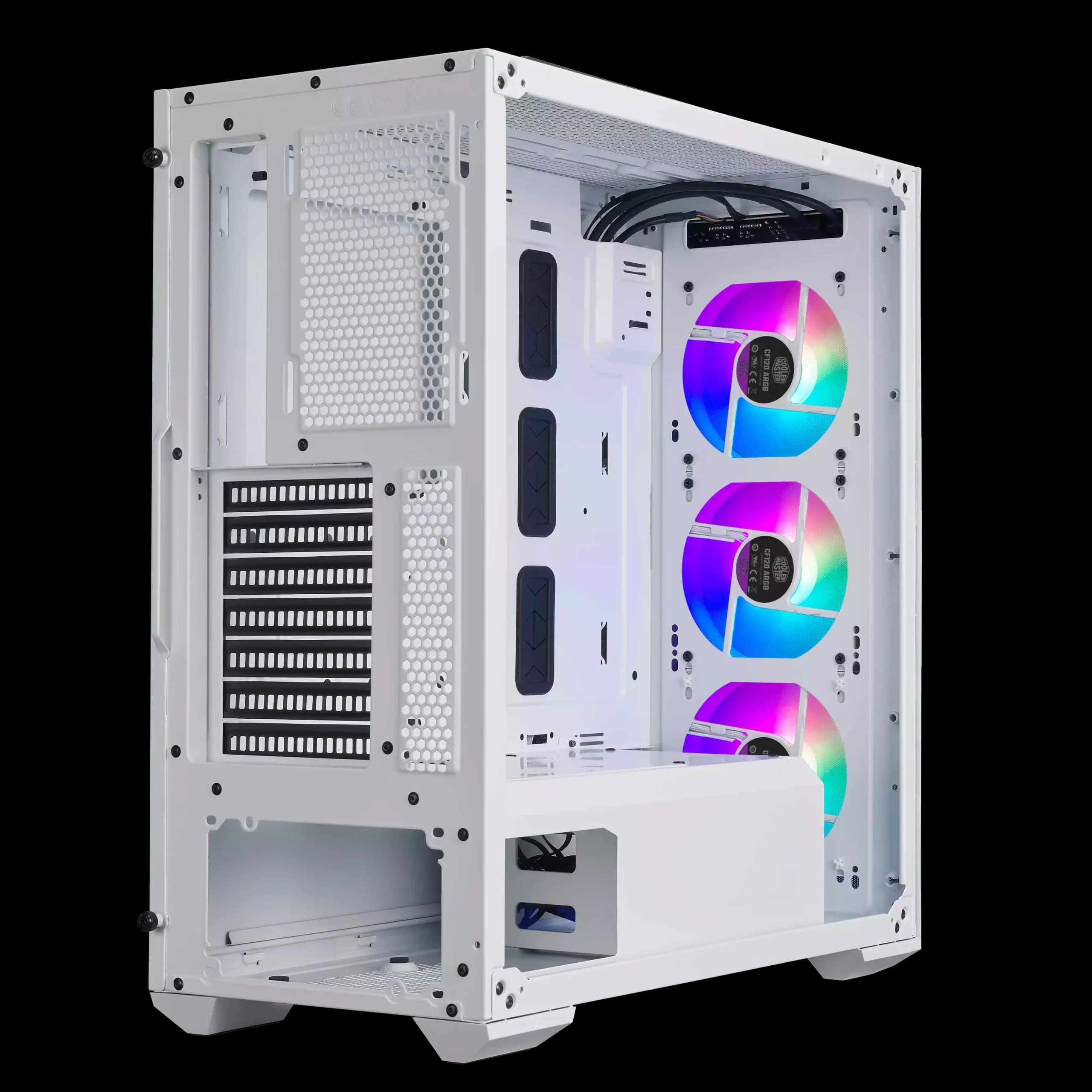 کیس کولر مستر مدل TD500 MECH White — تصویر ۲