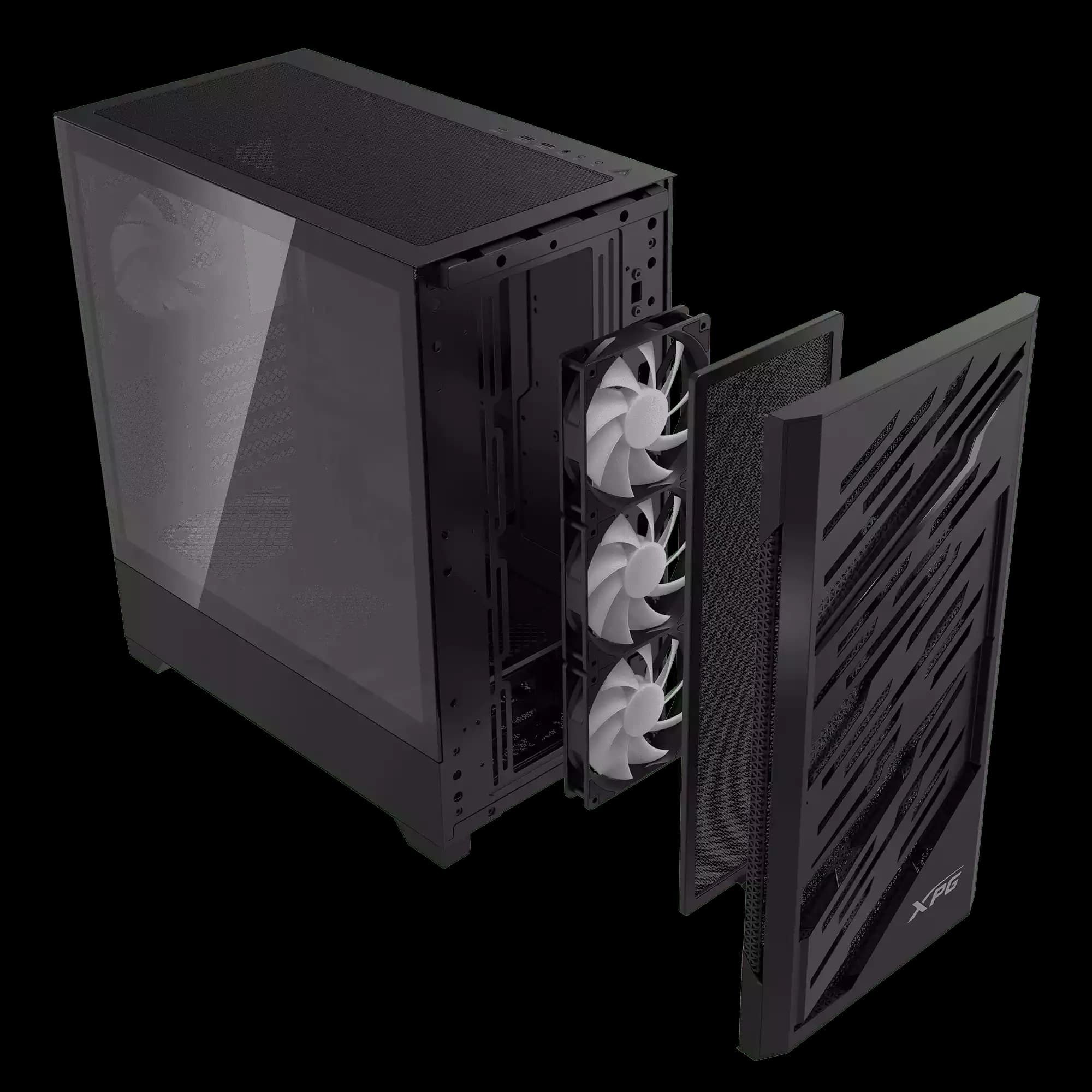 کیس گیمینگ ای دیتا مدل XPG STARKER AIR BTF Black — تصویر ۲