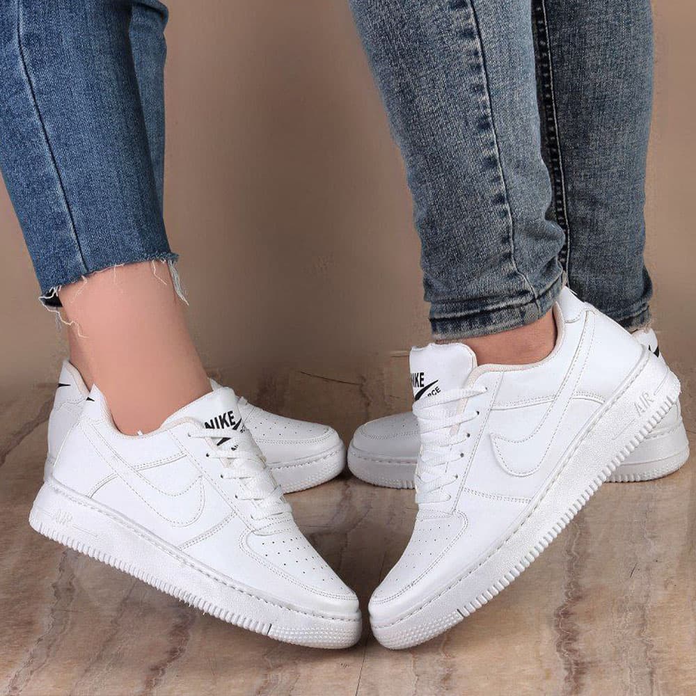 کفش اسپرت نایک ایر فورس Nike AIR Force سفید تمام