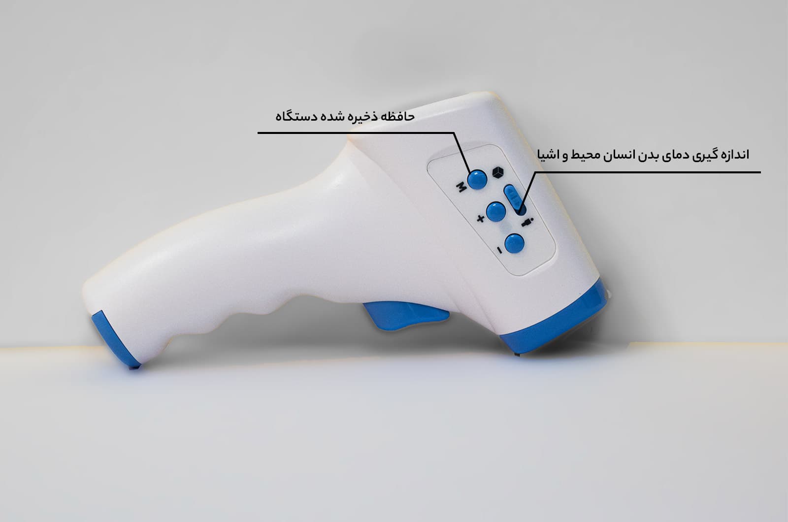 تب سنج پیشانی لیزری بی ول (WF4000 (BWELL — تصویر ۴