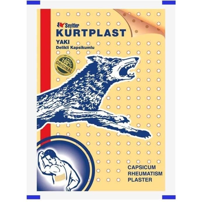 چسب درد گرگ اصلی KURTPLAST