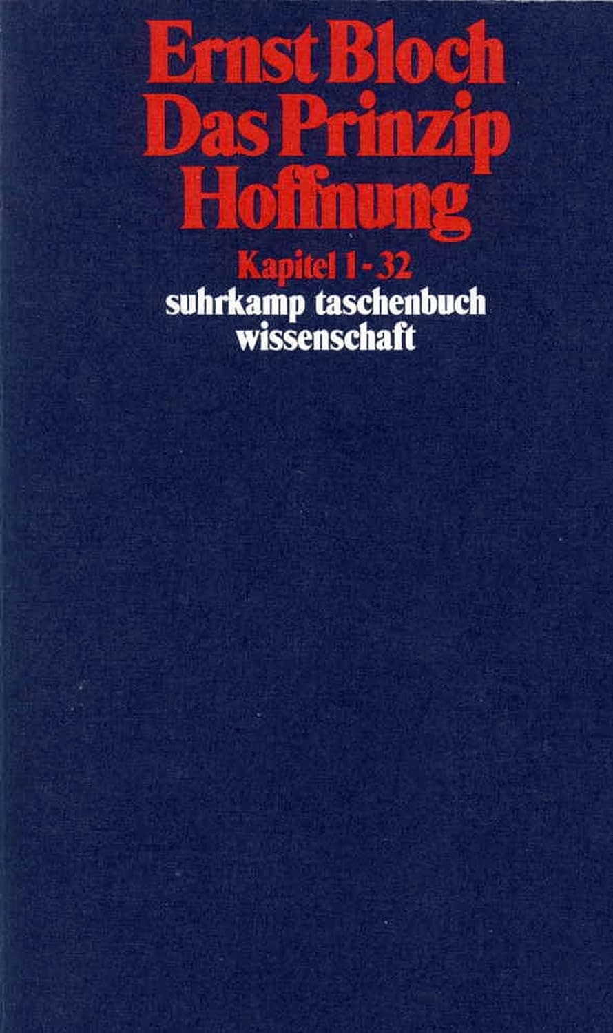 کتاب Das Prinzip Hoffnung – 3 Bände: Band 5: Das Prinzip Hoffnung (suhrkamp taschenbuch wissenschaft)