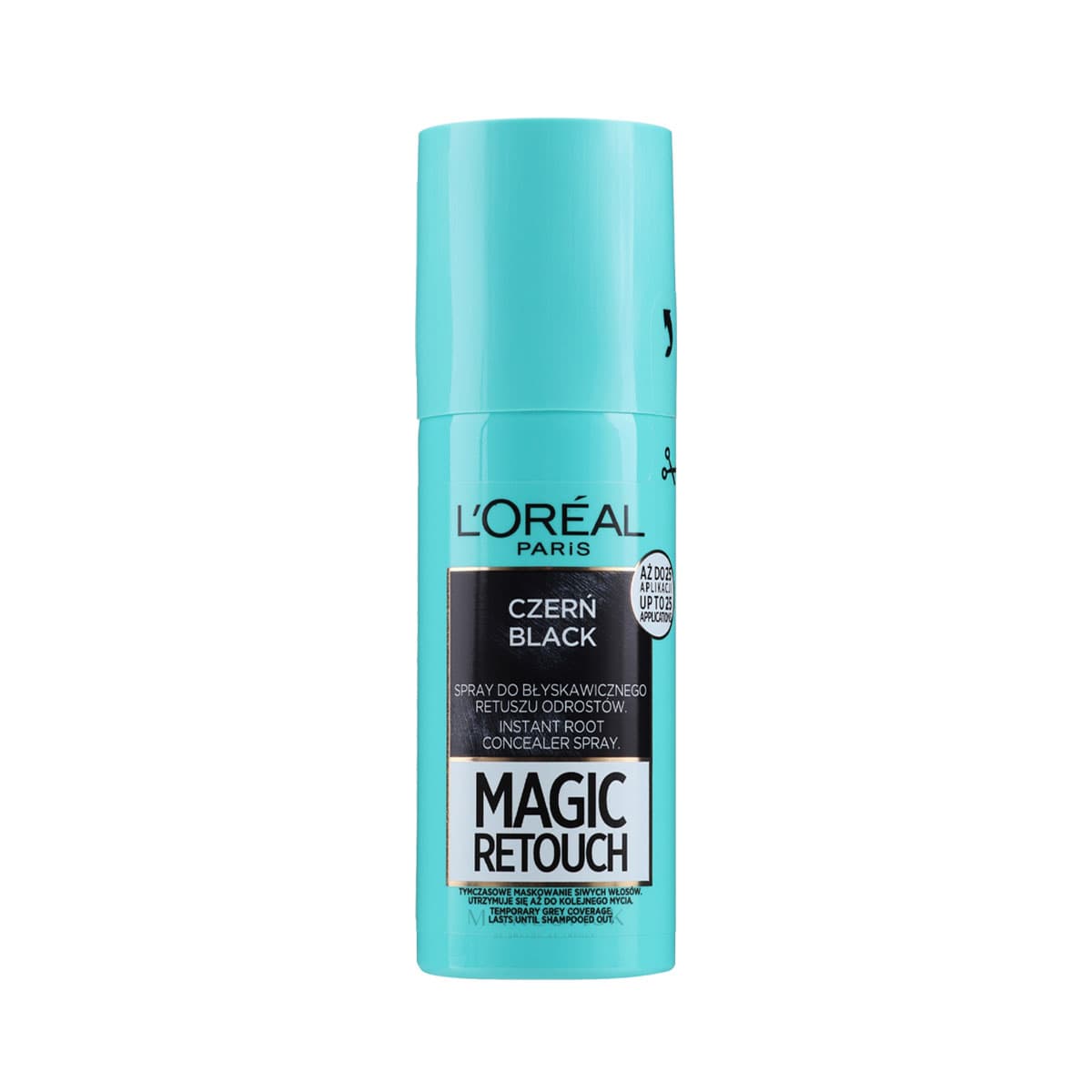 اسپری کانسیلر ریشه مو لورال مشکی Loreal black