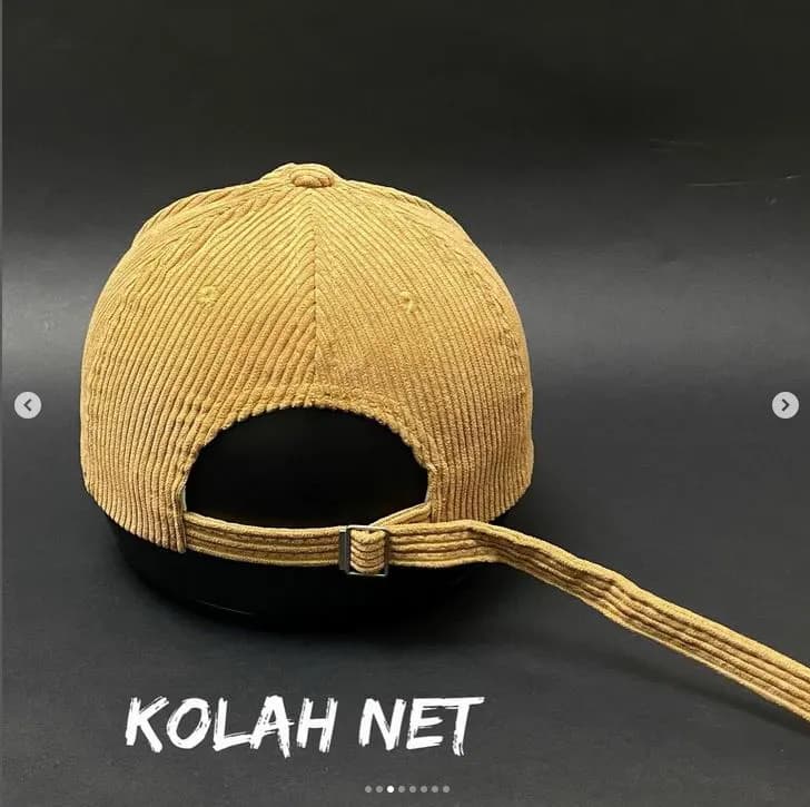 کلاه مخمل کبریتی مات کد 4249 — تصویر ۳