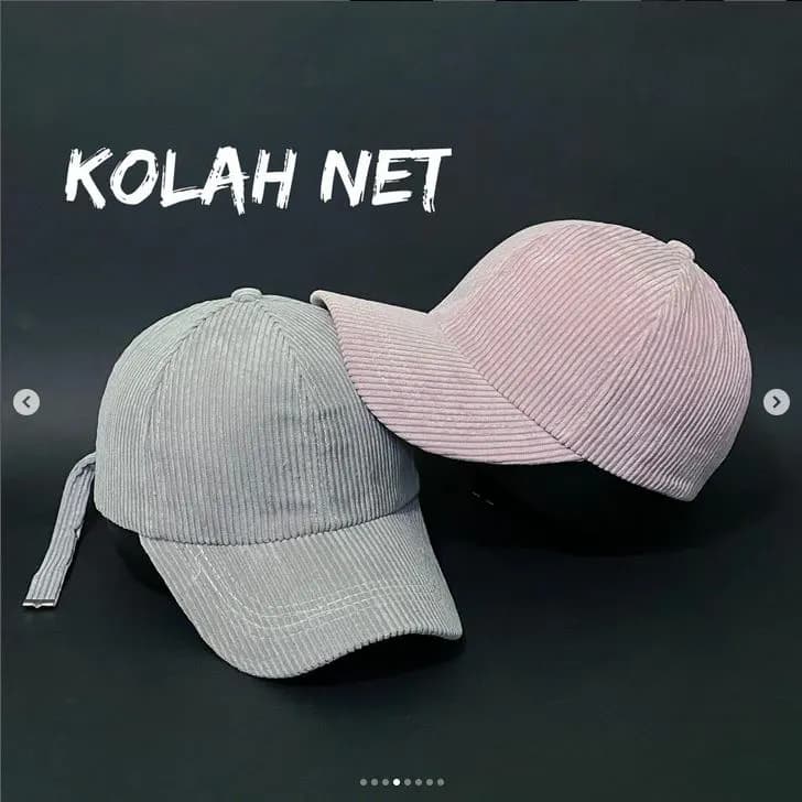 کلاه مخمل کبریتی مات کد 4249 — تصویر ۴