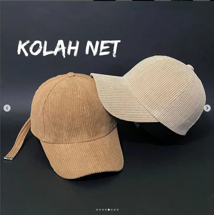 کلاه مخمل کبریتی مات کد 4249 — تصویر ۵