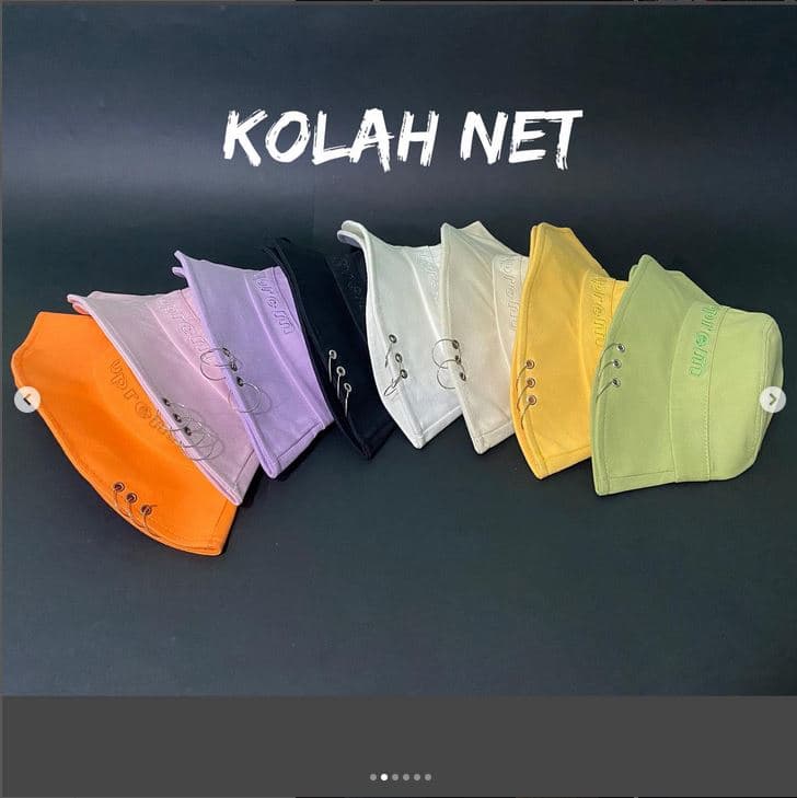 کلاه باکت طرح دار پیرسینگ كد 4099 — تصویر ۲