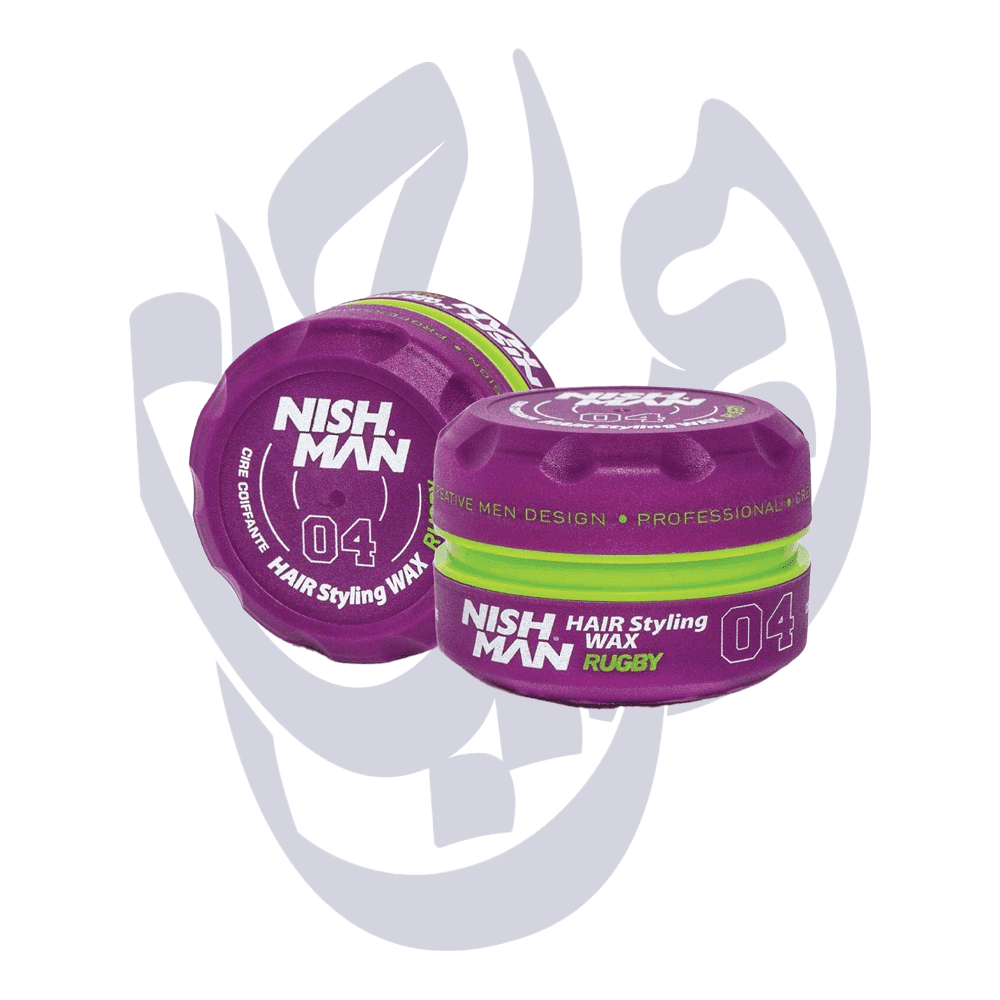 واکس مو نیشمن بنفش NISHMAN 150ml 04