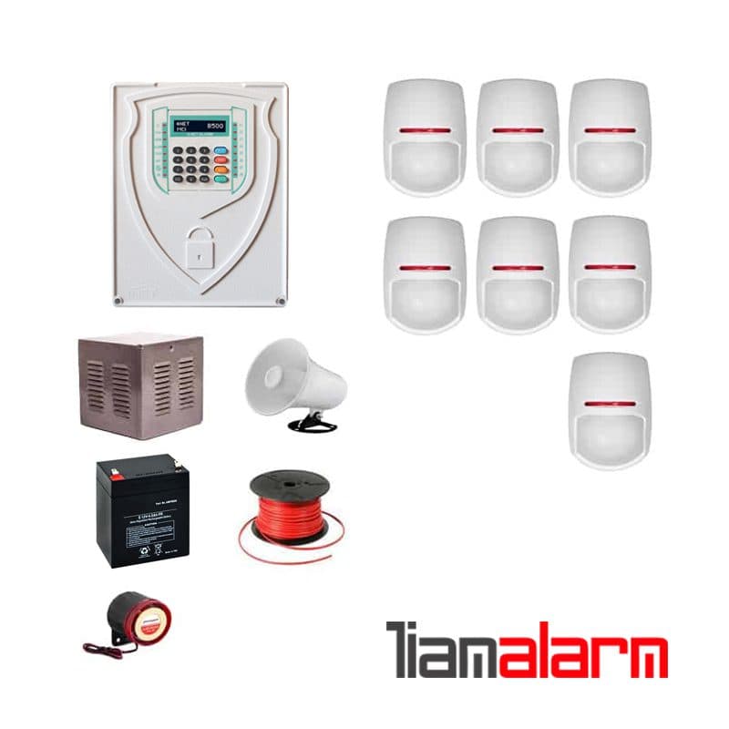 پکیج دزدگیر اماکن با سیم مدل فورنت سیم کارتی و تلفنیB500PY7