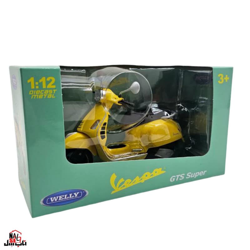 موتور بازی ناب سل مدل وسپا جی تی اس سوپر فلزی ولی VESPA GTS SUPER — تصویر ۲