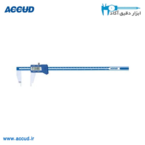 کولیس دیجیتال 20 سانتیمتر فک بلند Accud (اکود با گارانتی شرکتی) مدل 118-008-11