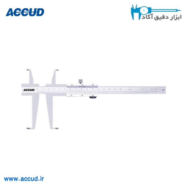 کولیس داخل سنج 30 سانتیمتر (دو فک) Accud (اکود با گارانتی شرکتی) مدل 109-012-11