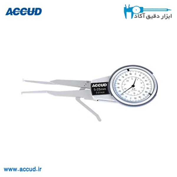 ضخامت سنج ساعتی داخل 50-30 میلیمتر Accud (اکود با گارانتی شرکتی) مدل 413-050-11
