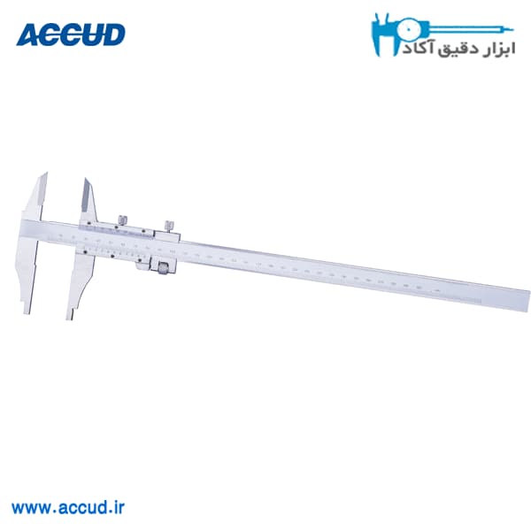 کولیس خط کشی 30 سانتیمتر دوفک 9سانت دقت0.02 Accud (اکود با گارانتی شرکتی) مدل 122-012-21