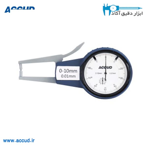 ضخامت سنج ساعتی خارج 20-0 میلی متر Accud (اکود با گارانتی شرکتی) مدل 425-020-11