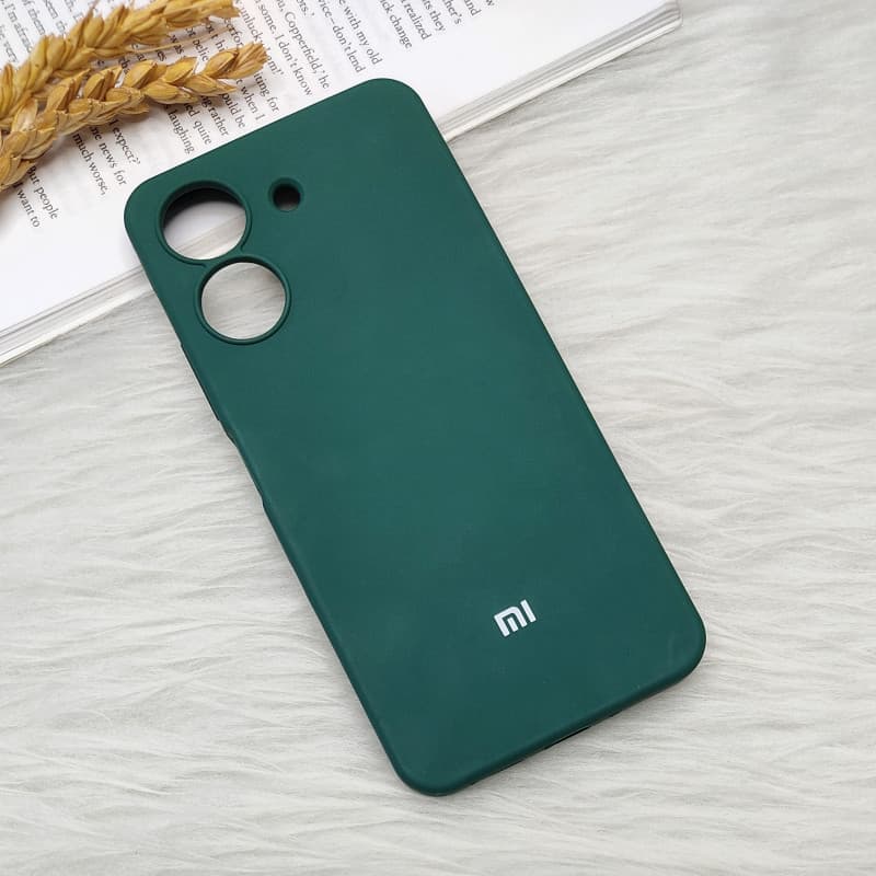 قاب اورجینال سیلیکونی|پاک کنی| مدل گوشی شیائومی redmi 13c — تصویر ۵