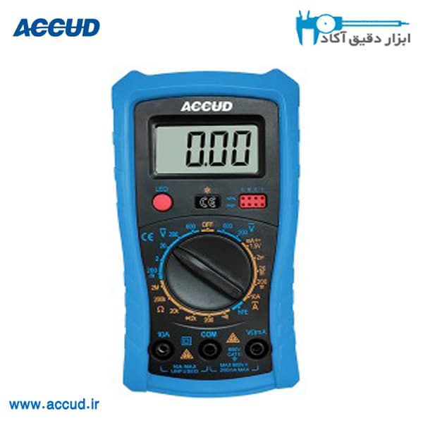 مولتی متر پراب دار AC/DC (ACCUD اکود با گارانتی شرکتی) مدل DMT600