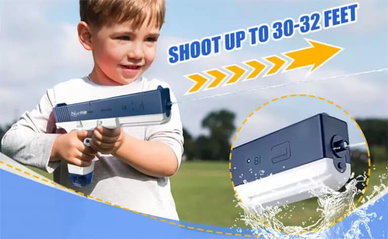 تفنگ کلت آب پاش شارژی Electric Water Gun — تصویر ۵