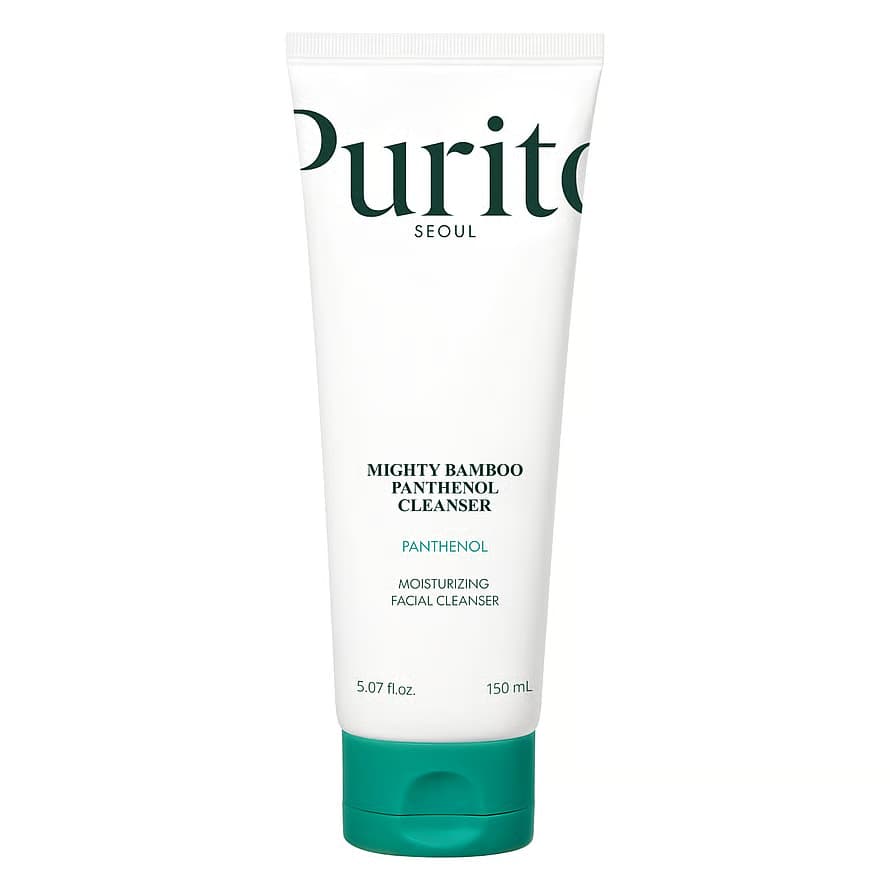 ژل شوینده مرطوب کننده پیوریتو حاوی پانتنول و بامبو | PURITO MIGHTY BAMBOO PANTHENOL CLEANSER MOISTURIZING (حجم 150 میل) اورجینال