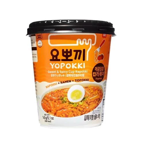 رابوکی تند و شیرین یوپوکی 145 گرم – Yopokki Rapokki Sweet And Spicy