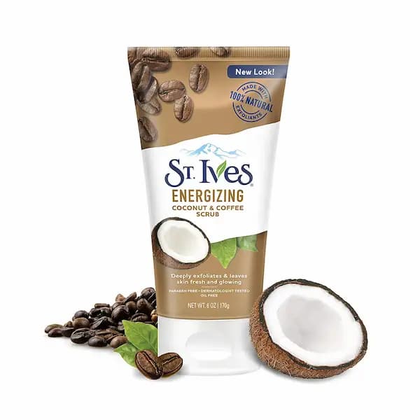 اسکراب انرژی بخش قهوه و نارگیل سینت ایوز St.ives