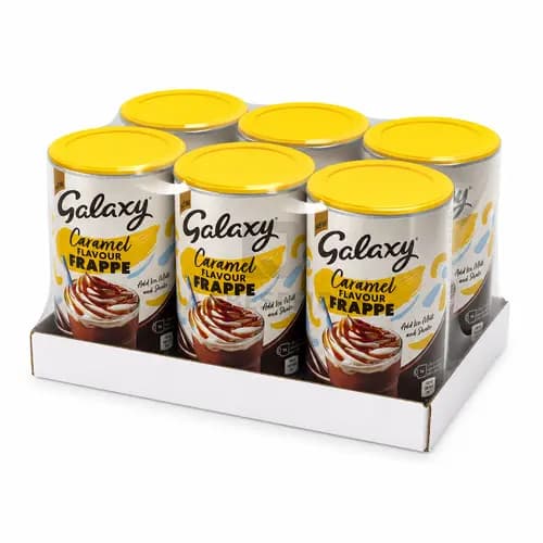 پودر فراپه گلکسی طعم کارامل 280 گرم – باکس 6 عددی