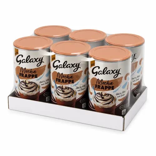 پودر فراپه گلکسی طعم موکا 280 گرم – باکس 6 عددی