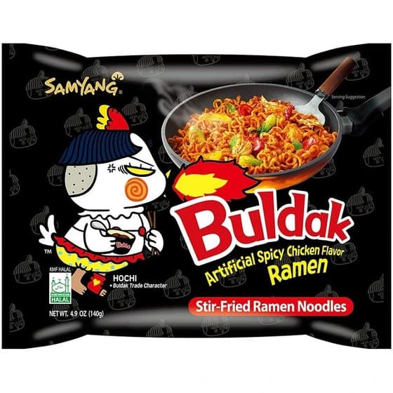 نودل سامیانگ طعم مرغ تند بولداک ۱۴۰ گرم – Samyang