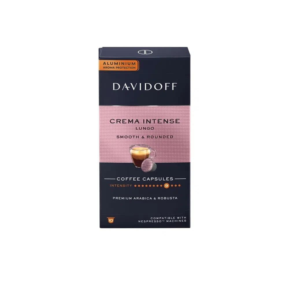 کپسول قهوه دیویدف کرما اینتنس لانگو 10 عددی – Davidoff Crema Intense Lungo