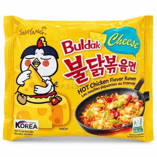 نودل پنیری سامیانگ 140 گرم – Samyang Cheese and Hot Chicken