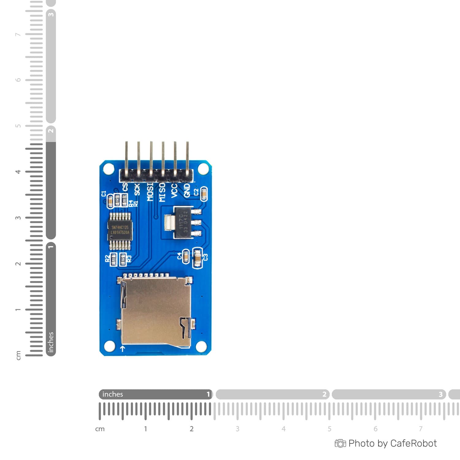 ماژول مموری ریدر میکرو SD – Micro SD/TF — تصویر ۷