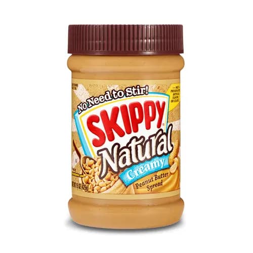 کره بادام زمینی اسکیپی کرمی نچرال 462 گرم – Skippy Natural Creamy
