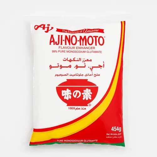 نمك آجى نو موتو ژاپني ٤٥٤ گرمى – Ajinomoto pure monosodium glutamate