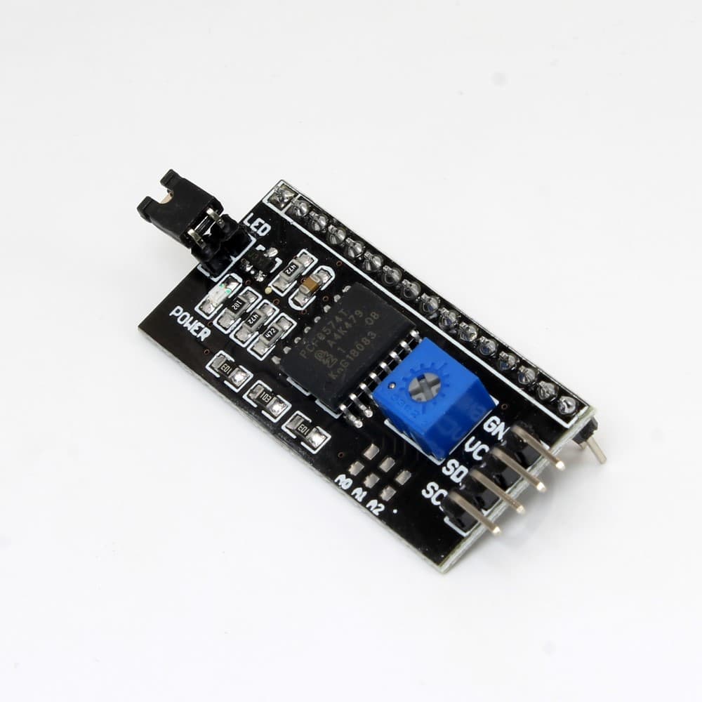 ماژول راه اندازی LCD کاراکتری ۲*۱۶ با استفاده از I2C
