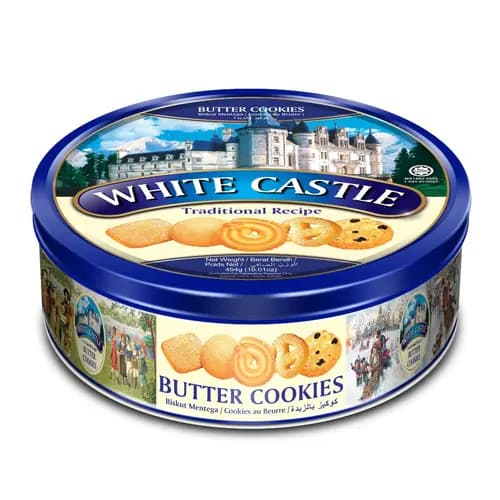 بیسکویت کره ای وایت کستل – 454 گرمی | White Castle Butter Cookies
