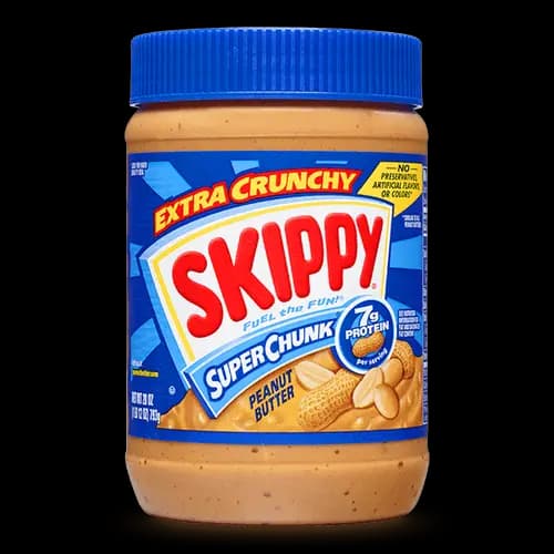 کره بادام زمینی کرانچی اسکیپی بدون پالم 462 گرم – Skippy Extra Crunchy