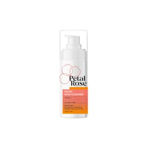 فوم شستشوی صورت ویتامین C پتال رز Rose petal vitamin C face wash foam