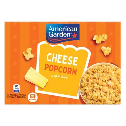 پاپ کورن پنیری امریکن گاردن 3 عددی – American Garden Cheese Popcorn