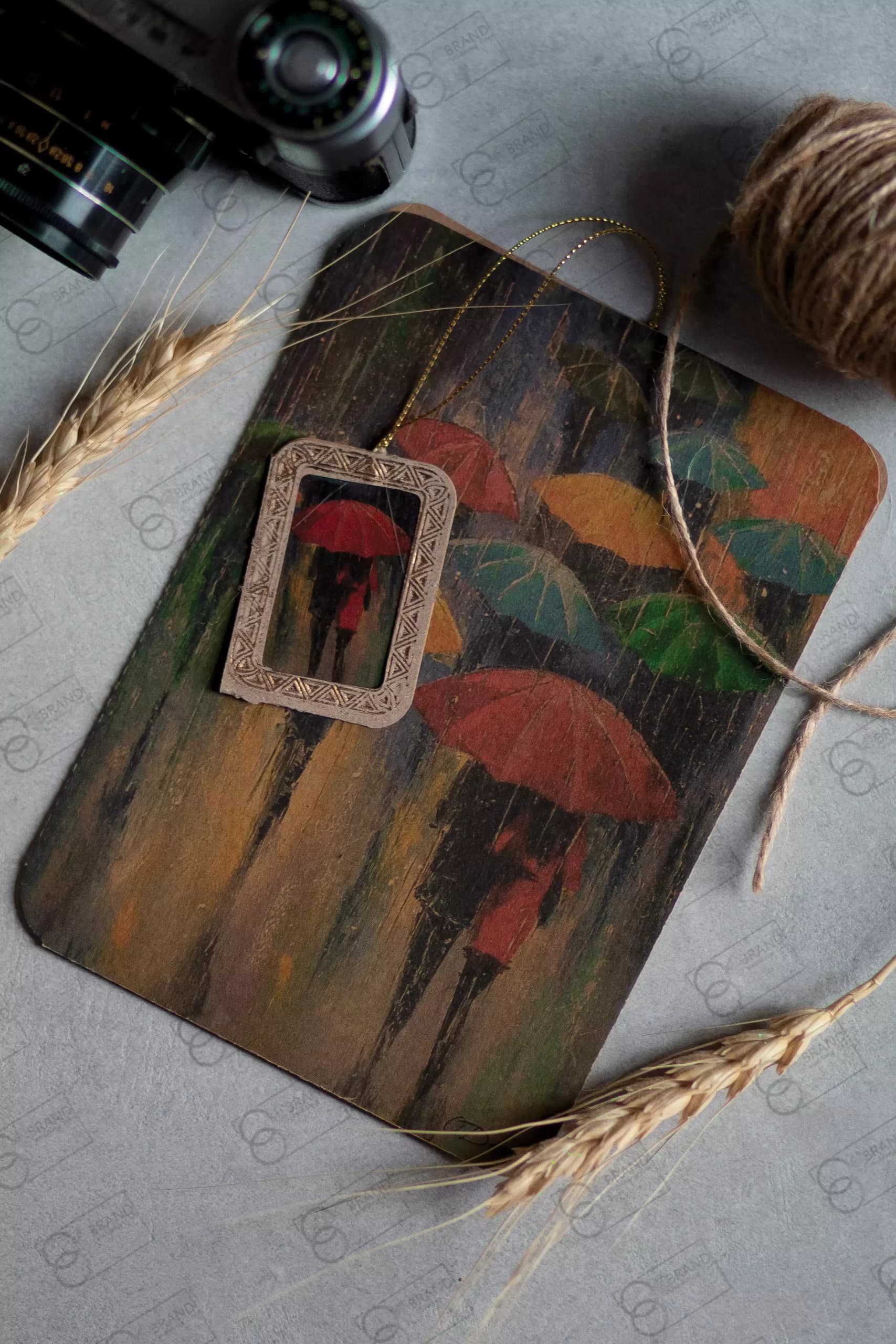 کارت عروسی چتر و باران (umbrella)