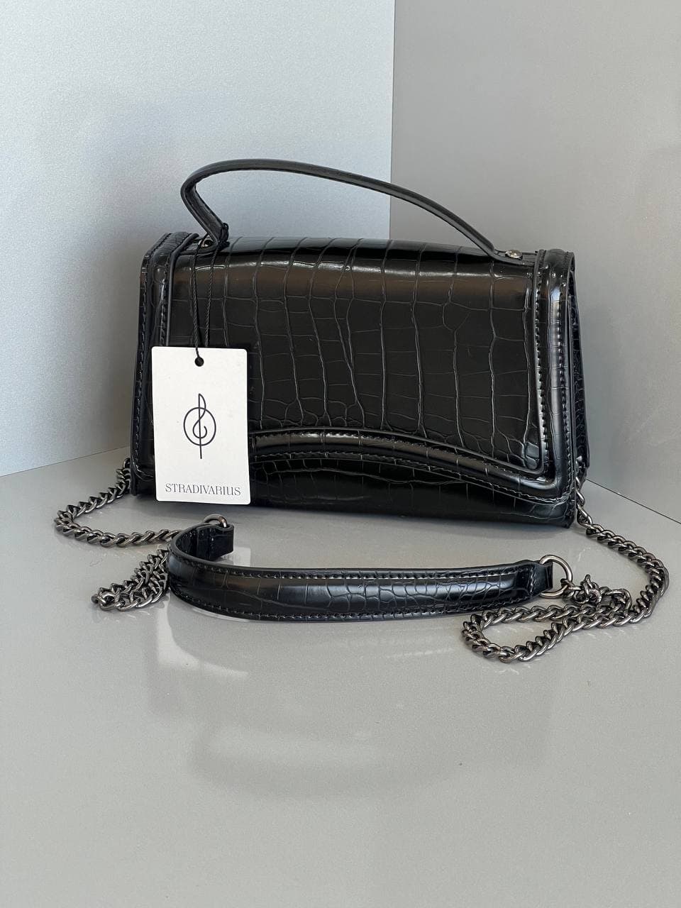کیف مجلسی کروکودیلی Stradivarius