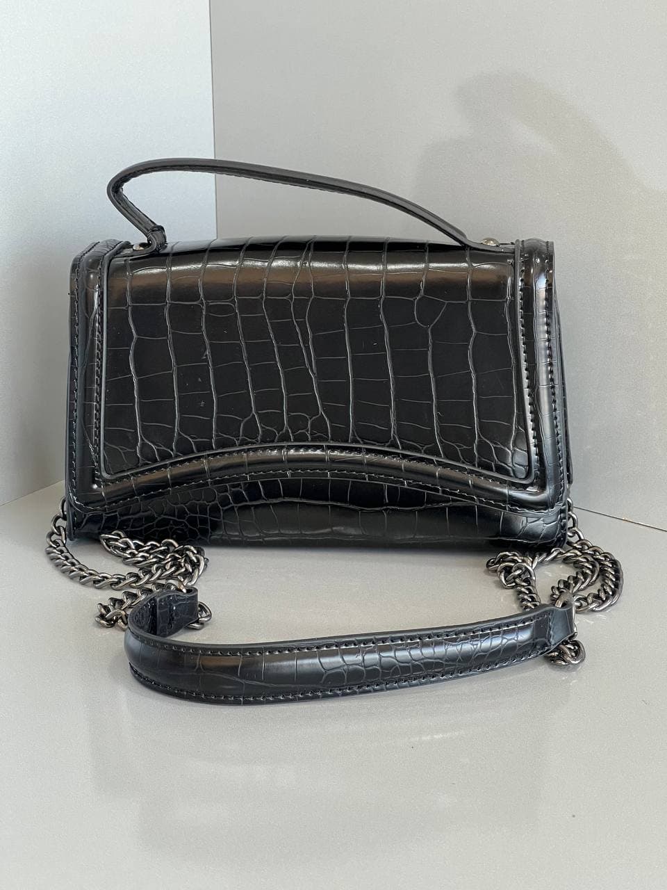کیف مجلسی کروکودیلی Stradivarius — تصویر ۲