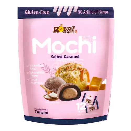 موچی با طعم کارامل نمکی رویال فمیلی 12 تایی – Royal Family Mochi