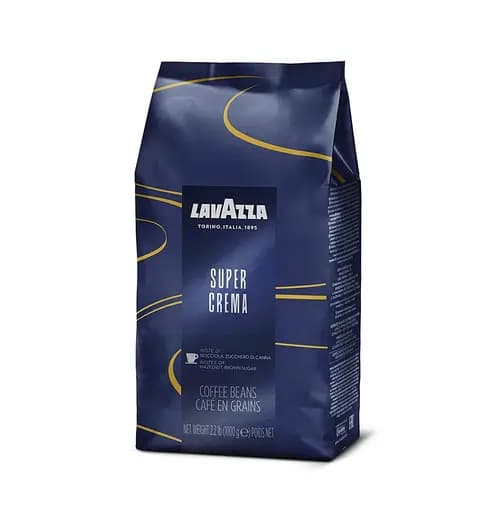 دانه قهوه لاوازا سوپر کرما یک کیلویی – Lavazza Super Crema 1KG