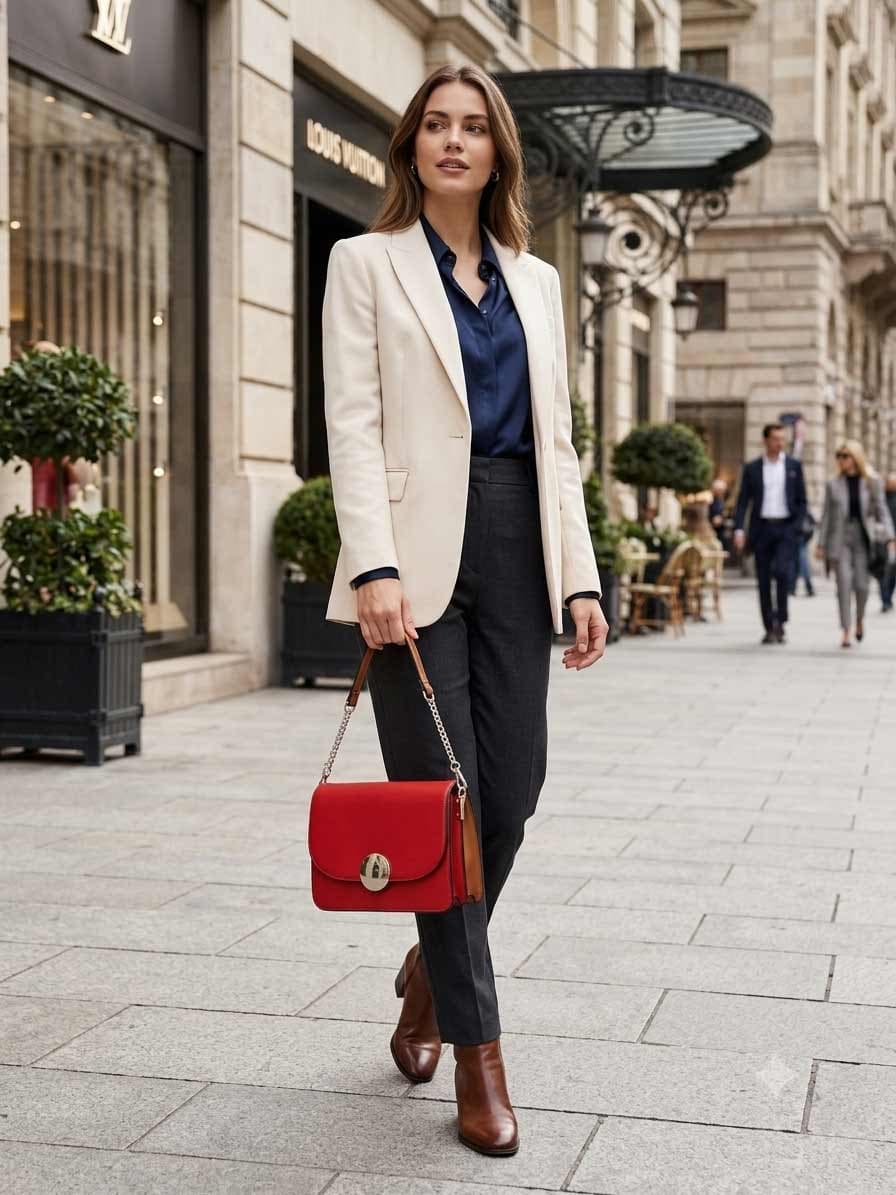 کیف دوشی دورنگ Stradivarius — تصویر ۳