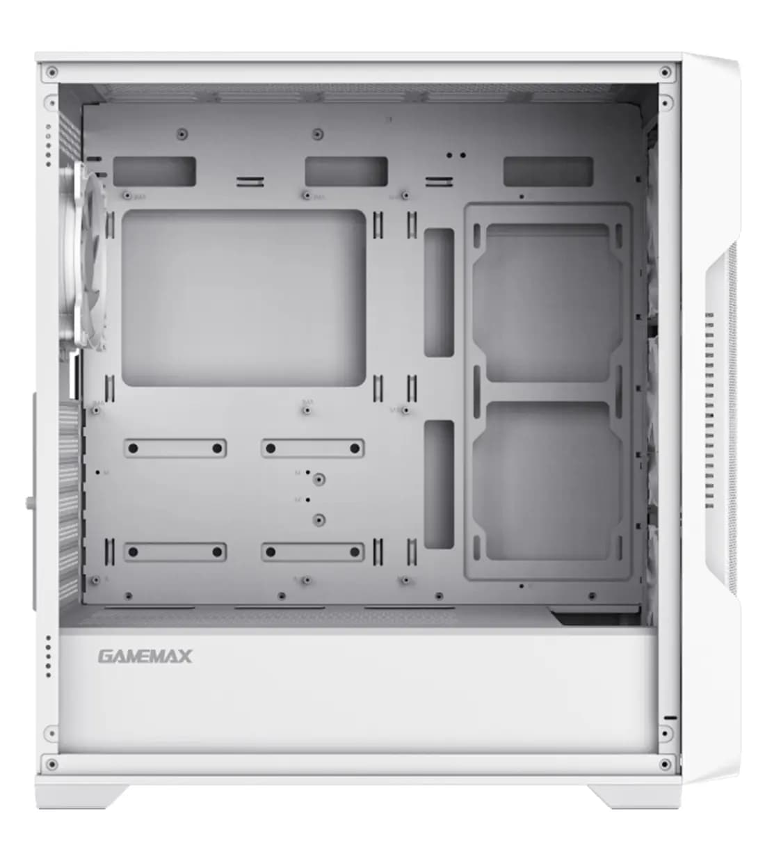 کیس کامپیوتر گیم مکس مدل siege White — تصویر ۷
