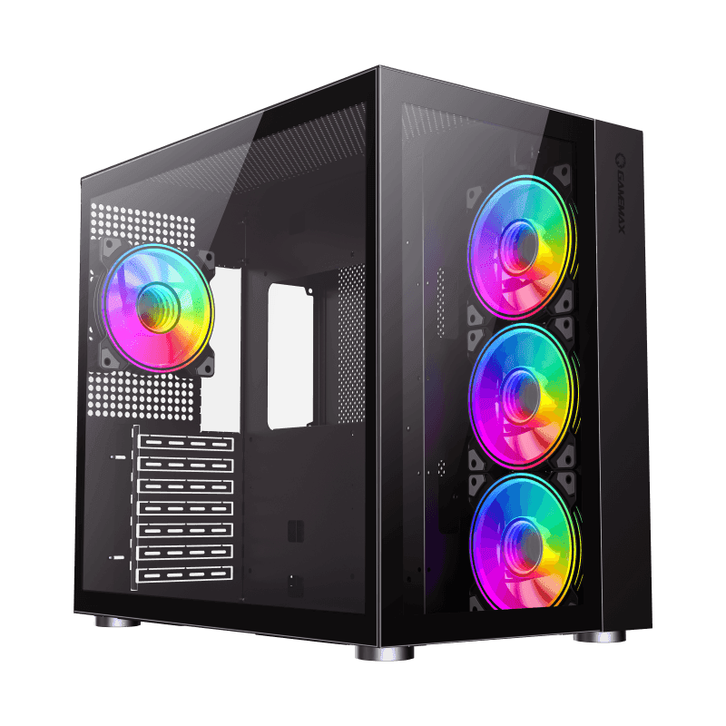 کیس کامپیوتر گیم مکس مدل INFINITY BLACK — تصویر ۷