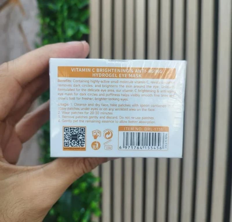 پچ زیرچشم ویتامین سی دکتر راشل 60عدد — تصویر ۵