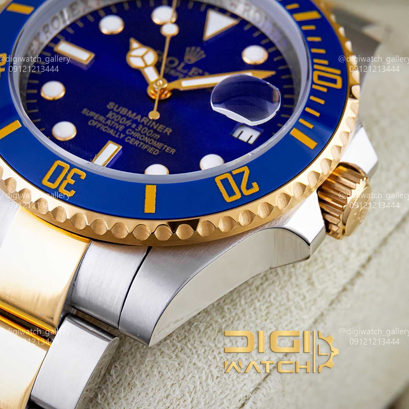 ساعت رولکس مردانه ساب‌ مارینر اتوماتیک Rolex Submariner 116613 — تصویر ۳