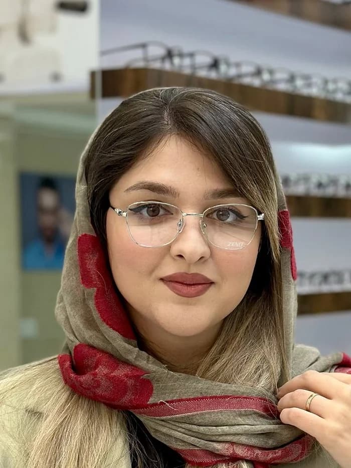 عینک طبی زنانه زنیت کد LC141F — تصویر ۲