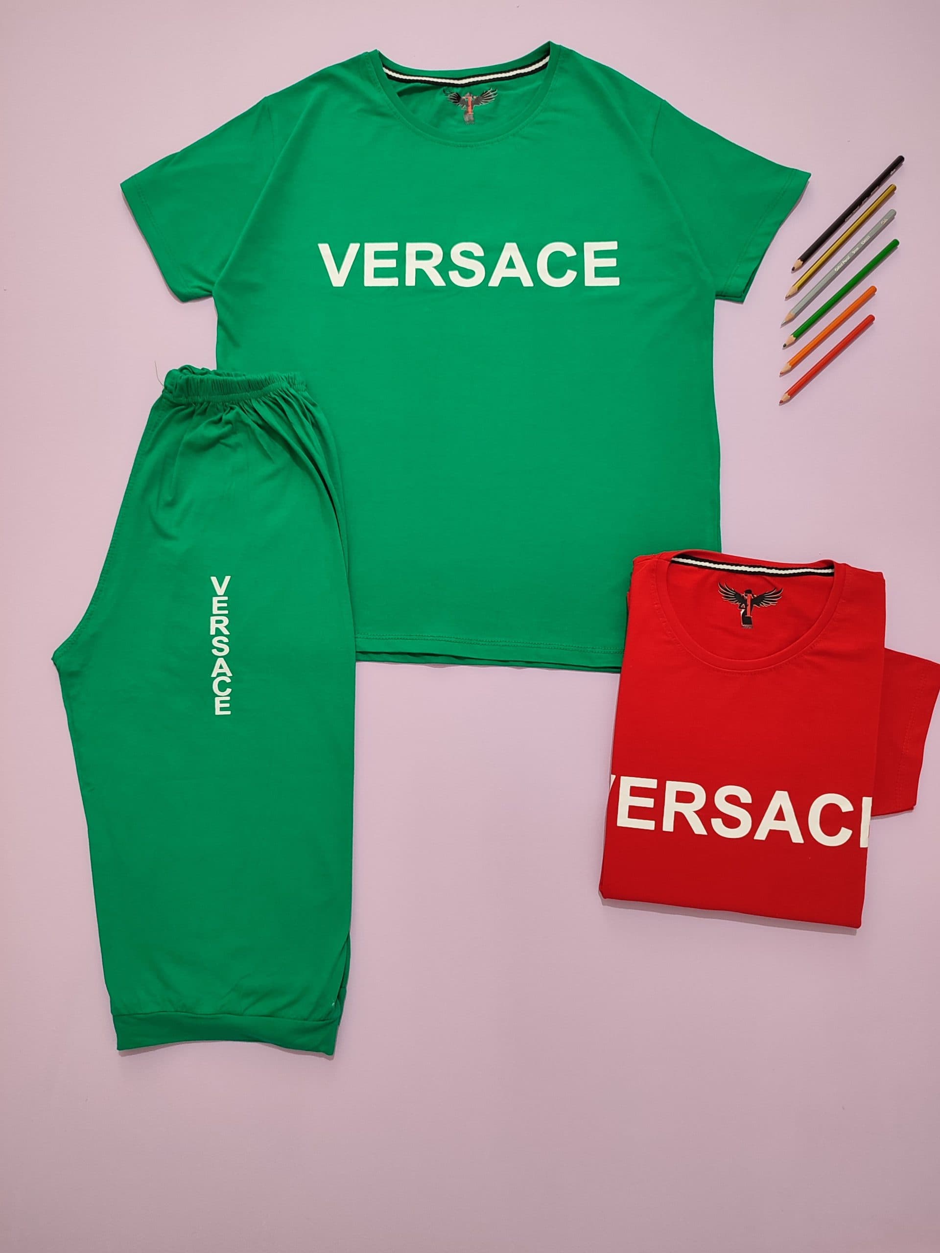 ست تیشرت و شلوارک versace — تصویر ۳